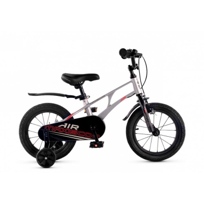 Велосипед детский Maxiscoo Air Стандарт Плюс 14 MSC-A1445 серый жемчуг 01